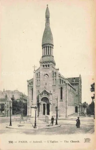 AK / Ansichtskarte PARIS 75 Auteuil Eglise
