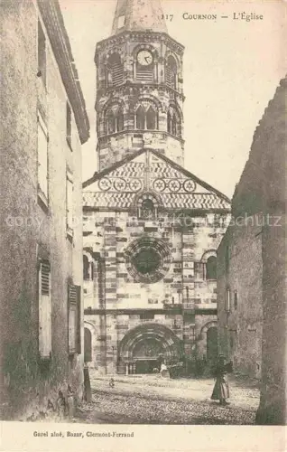 AK / Ansichtskarte Cournon-d Auvergne Clermont-Ferrand 63 Puy-de-Dome Eglise Kirche