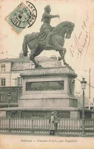 AK / Ansichtskarte ORLEANS 45 Loiret Jeanne d'Arc par Foyatier