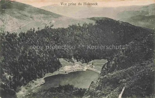 AK / Ansichtskarte Hohneck Le Gerardmer 88 Vosges Vue prise du Hohneck