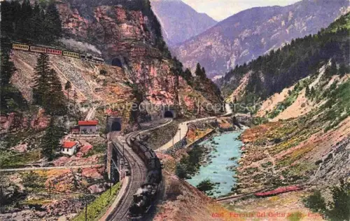 AK / Ansichtskarte Faido Leventina TI Panorama