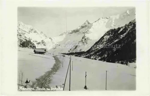 AK / Ansichtskarte Nancroix Peisey Albertville 74 Savoie Route des Sanches