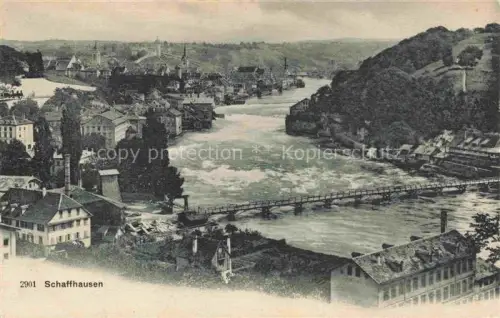 AK / Ansichtskarte SCHAFFHAUSEN  SH Panorama Rheinfall