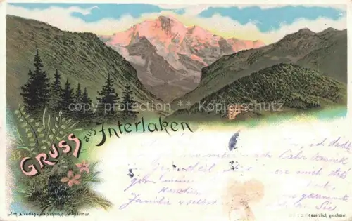 AK / Ansichtskarte INTERLAKEN BE Panorama