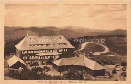 AK / Ansichtskarte Grand-Ballon Grosser Belchen 1424m Guebwiller 68 Haut-Rhin Hotel du Grand Ballon