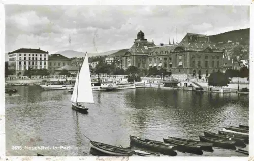 AK / Ansichtskarte Neuchatel NE Le Port