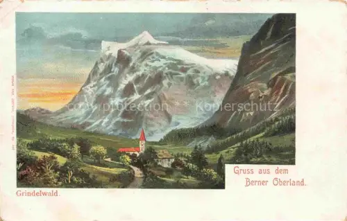 AK / Ansichtskarte Grindelwald BE Panorama