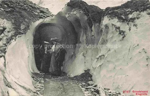 AK / Ansichtskarte Grindelwald BE Eisgrotte