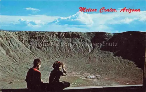 AK / Ansichtskarte Meteor Crater Barringer Crater Winslow Arizona USA Panorama