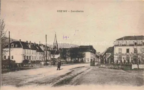 AK / Ansichtskarte Cernay  Sennheim 68 Haut-Rhin Ortspartie