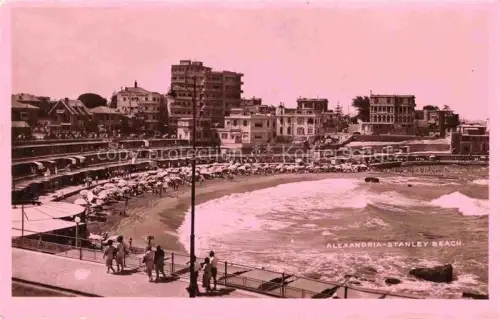 AK / Ansichtskarte ALEXANDRIA  Alexandrie Egypt Stanley Beach