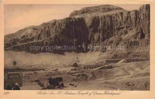 AK / Ansichtskarte Thebes  Theben Egypt El Bahari Temple of Queen Hatshepsut