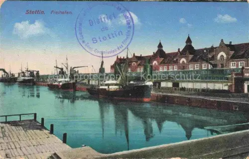AK / Ansichtskarte Stettin SZCZECIN Pommern PL Freihafen