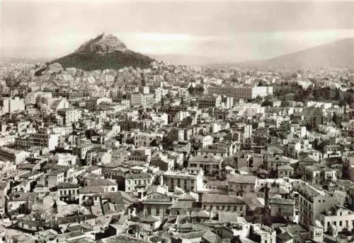 AK / Ansichtskarte ATHEN Athenes Greece Blick auf die Stadt und Lykabettos