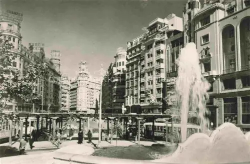 AK / Ansichtskarte VALENCIA  Valenciana ES La Plaza del Caudillo Fontana