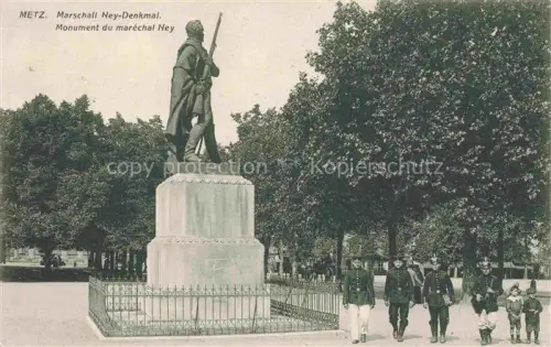 AK / Ansichtskarte METZ  57 Moselle Marschall Ney Denkmal
