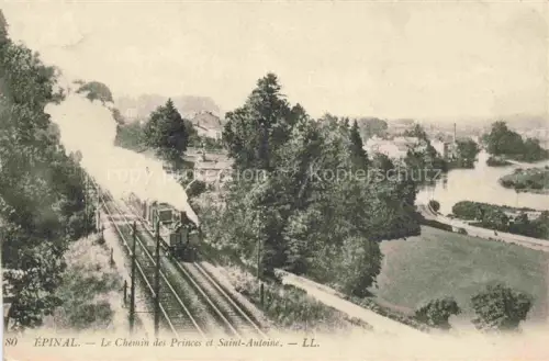 AK / Ansichtskarte EPINAL 88 Vosges Le Chemin des Princes et Saint Antoine
