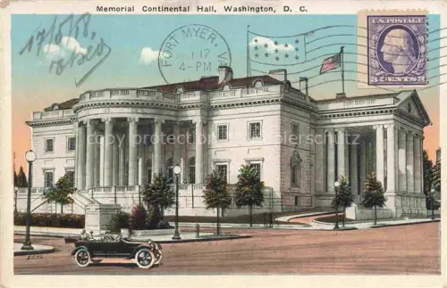AK / Ansichtskarte WASHINGTON  DC USA Memorial Continental Hall