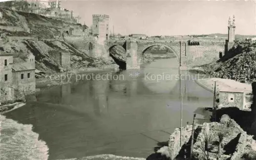 AK / Ansichtskarte TOLEDO Castilla-La Mancha ES Alcantara Bridge