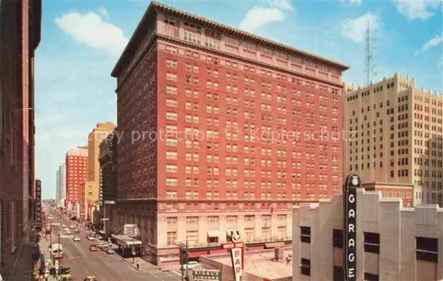 AK / Ansichtskarte DALLAS  Texas USA Baker Hotel and Skyline