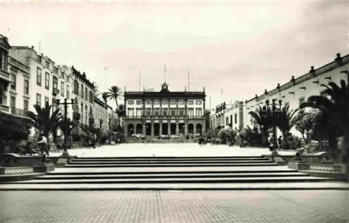 AK / Ansichtskarte Las Palmas Gran Canaria ES Ayuntamiento y Plaza Santa Ana