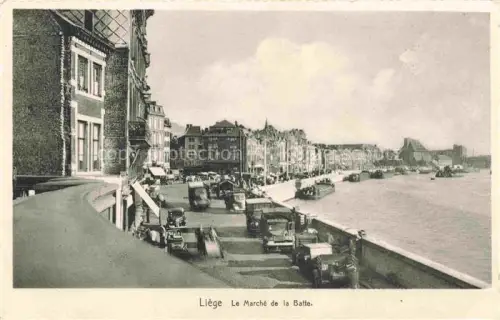 AK / Ansichtskarte LIEGE  Luettich Luik Belgie Le Marche de la Batte