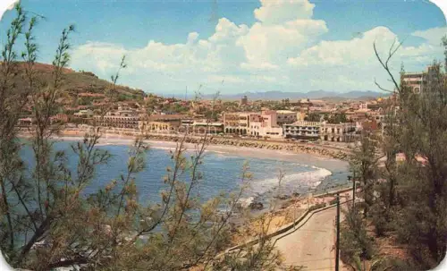 AK / Ansichtskarte Mazatlan Sinaloa Mexico Playa y Boulevard Olas Altas
