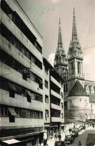 AK / Ansichtskarte ZAGREB Agram Croatia Kirche