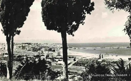 AK / Ansichtskarte TANGER Tangier Tangiers Maroc Studio de France Vue generale