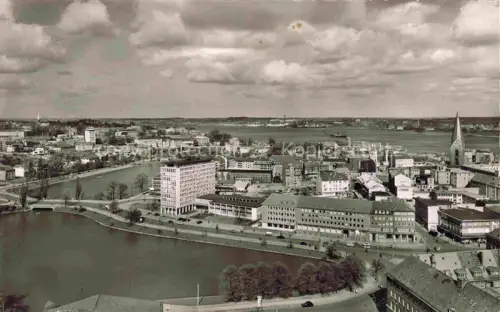 AK / Ansichtskarte KIEL  CITY Blick vom Rathausturm