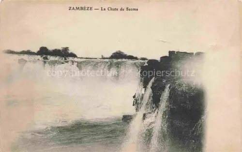 AK / Ansichtskarte Zambeze Mocambique La Chute de Seoma