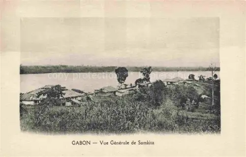 AK / Ansichtskarte Gabon Gabun Vue generale de Samkita