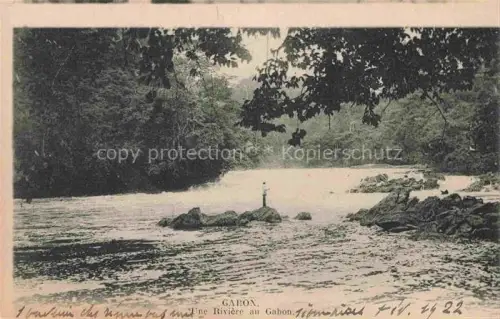 AK / Ansichtskarte Gabon Gabun Une Riviere au Gabon