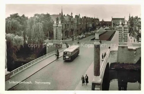 AK / Ansichtskarte S-HERTOGENBOSCH Herzogenbusch NL Stationsweg