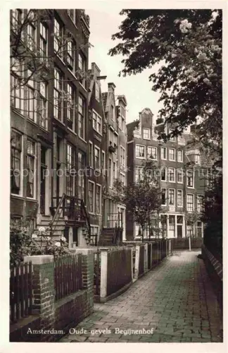 AK / Ansichtskarte Amsterdam  NL Oude gevels Begijnenhof