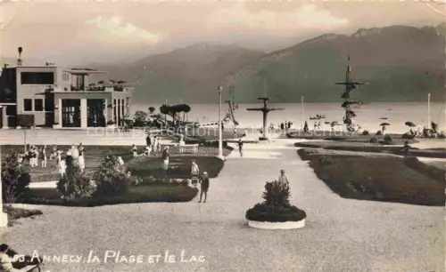 AK / Ansichtskarte ANNECY 74 Haute-Savoie Plage et le Lac