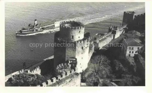 AK / Ansichtskarte ISTANBUL Constantinopel TK Festung Dampfer