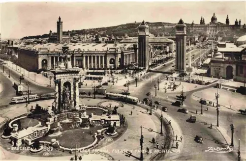 AK / Ansichtskarte BARCELONA Cataluna ES Plaze Espana 