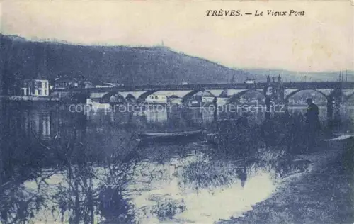AK / Ansichtskarte Treves  TRIER Rheinland-Pfalz Le vieux pont
