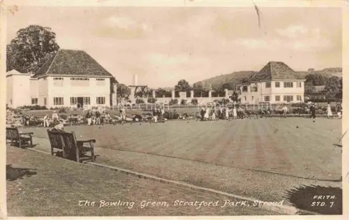 AK / Ansichtskarte Stroud Gloucestershire UK The Bowling Green Stratford Park