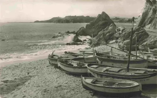 AK / Ansichtskarte LLORET DE MAR Costa Brava ES La Caleta Playa