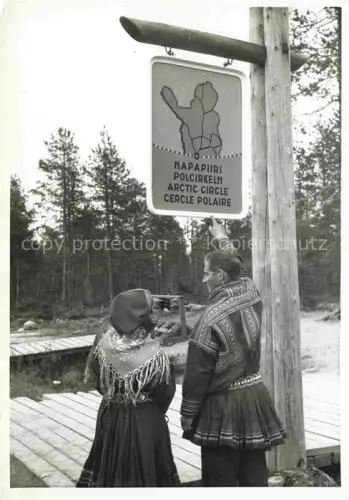 AK / Ansichtskarte Rovaniemi Lapland Suomi Arctic Circle