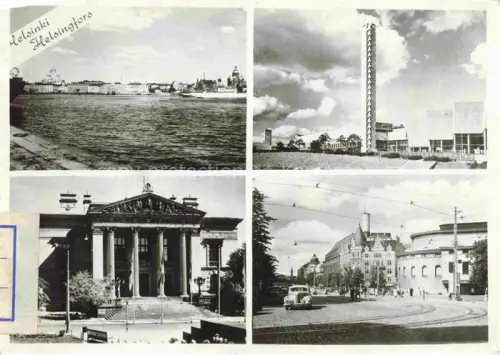 AK / Ansichtskarte Helsingfors HELSINKI Suomi Teilansichten Hafen