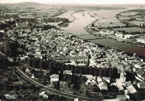 AK / Ansichtskarte Tournus MACON 71 Saone-et-Loire Panorama sur la Ville et la Vallee de la Saone 