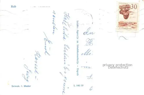 AK / Ansichtskarte Rab  Croatia Panorama