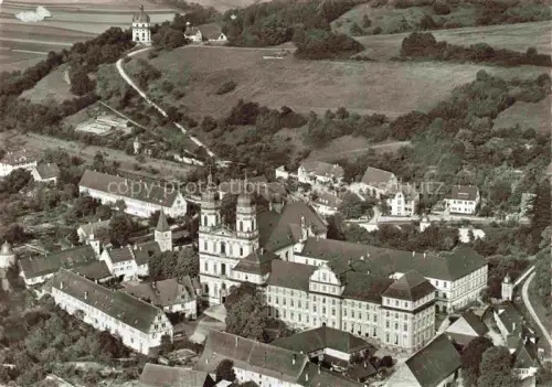 AK / Ansichtskarte Schoental Jagst BW Kloster Schoental Fliegeraufnahme
