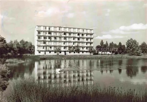 AK / Ansichtskarte Langenhagen  HANNOVER Krankenhaus am Silbersee