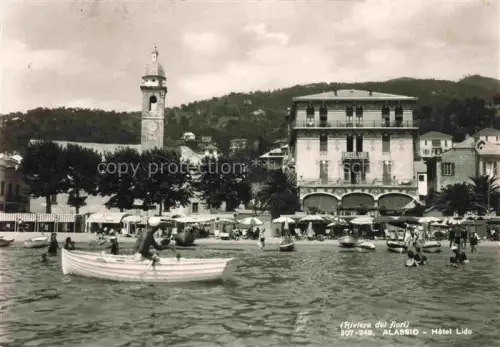 AK / Ansichtskarte ALAssIO Savona Liguria IT Hotel Lido