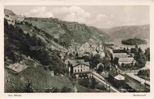 AK / Ansichtskarte Bacharach Rheinland-Pfalz Panorama
