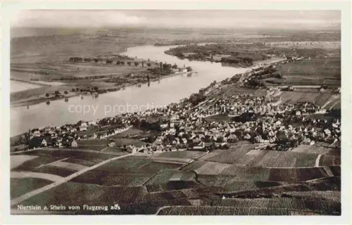 AK / Ansichtskarte Nierstein Rhein Rheinland-Pfalz Panorama